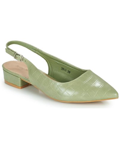 Moony Mood Ogorgeous Court Shoes - Green