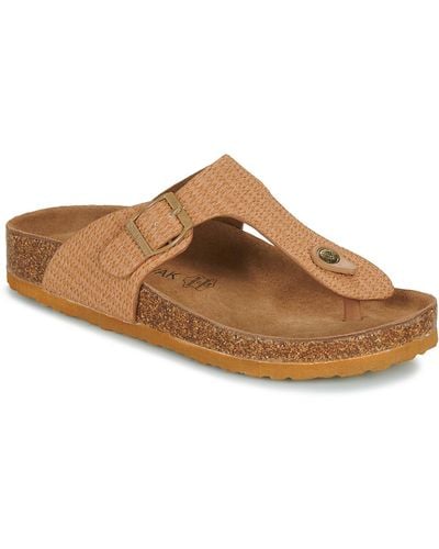 Chattawak Flip Flops / Sandals (shoes) Zelda - Brown