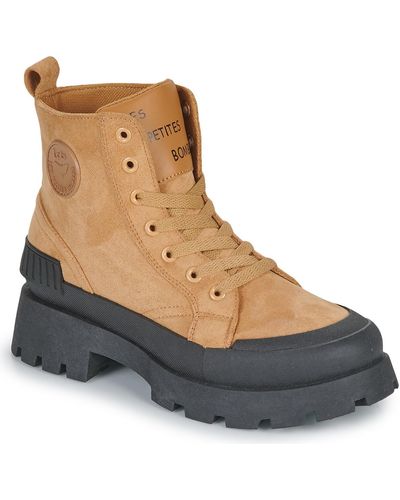 Les Petites Bombes Mid Boots Enya - Brown