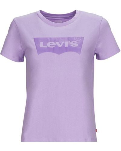 Levi's T Shirt The Perfect Tee - Purple