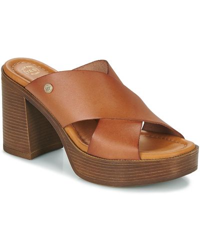 Betty London Mules / Casual Shoes Margot - Brown