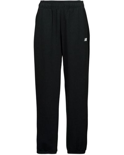 New Balance Tracksuit Bottoms French Terry JOGGER - Black