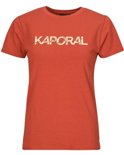 Kaporal T Shirt Fanjo - Orange