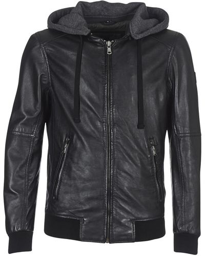 Oakwood Jimmy Leather Jacket - Black