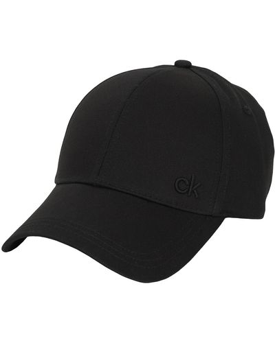 Calvin Klein Cap Ck Baseball Cap - Black