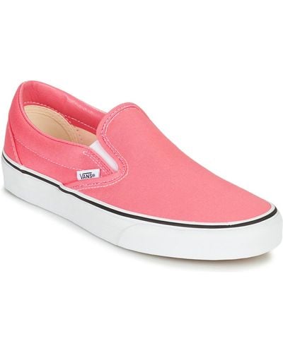 Vans Classic Slip On Slip-ons (shoes) - Pink
