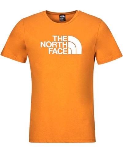 The North Face T Shirt S/s Easy Tee - Orange
