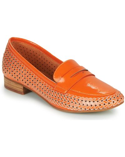 Mam'Zelle Zip Loafers / Casual Shoes - Orange