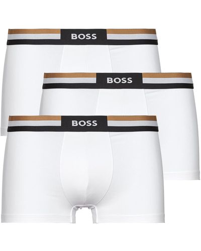 BOSS Boxer Shorts Trunk 3p Motion - White