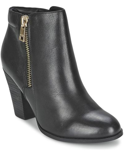 ALDO Janella Low Ankle Boots - Black