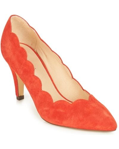 André Saphir Court Shoes - Red