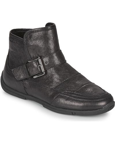 Geox Aglaia Mid Boots - Black