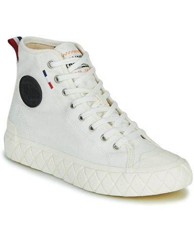 Palladium Palla Ace Cvs Mid Shoes (high-top Trainers) - White