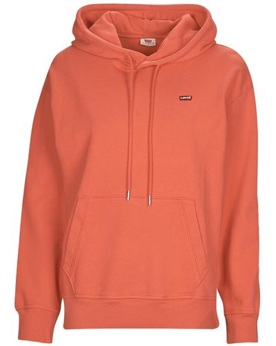 Levi's Sweatshirt Standard Hoodie - Orange