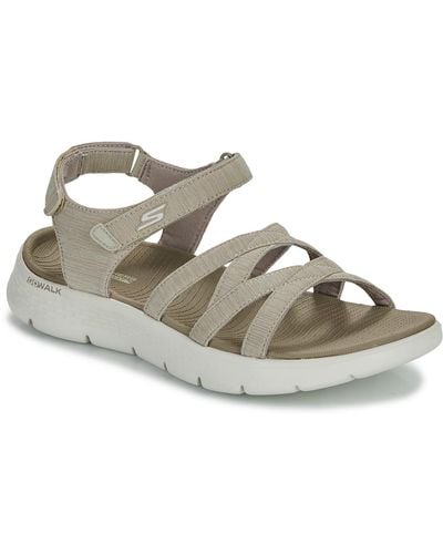 Skechers Sandals Go Walk Flex Sandal - Sunshine - Metallic