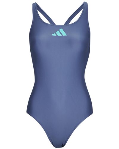 adidas Swimsuits 3 Bars Suit - Blue