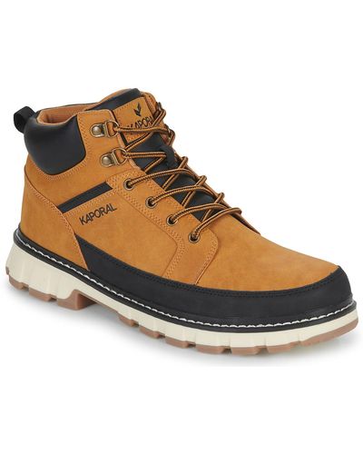 Kaporal Shoes (high-top Trainers) Barlane - Brown