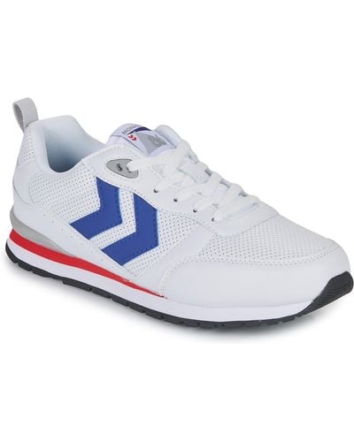 Hummel Shoes (trainers) Monaco 86 Perforated - Blue