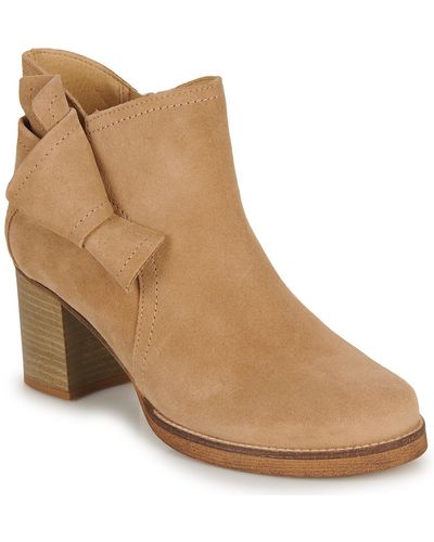 Casual Attitude Low Ankle Boots Hirche - Brown