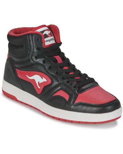 Kangaroos Shoes (trainers) K-slam Point Mid - Black