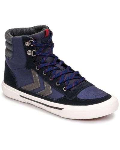 Hummel Stadil High Winter Shoes (high-top Trainers) - Blue