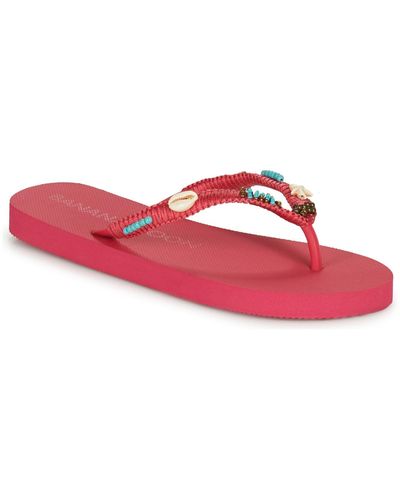 Banana Moon Lucero Flip Flops / Sandals (shoes) - Red