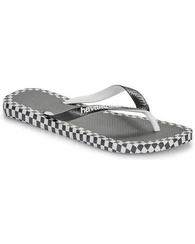 Havaianas Flip Flops / Sandals (shoes) Top Checkmate - Grey