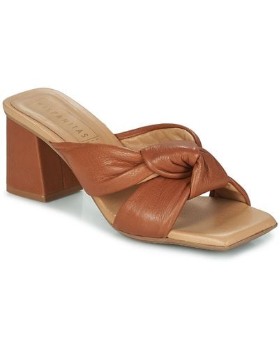 Hispanitas Rosalia Mules / Casual Shoes - Brown