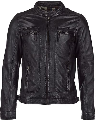 Oakwood Casey Leather Jacket - Black