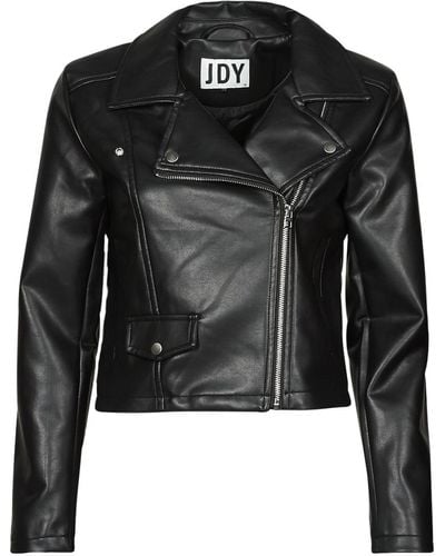 Jdy Leather Jacket Etta - Black