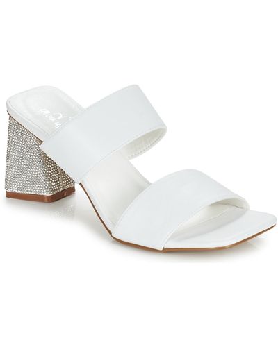 Moony Mood Mules / Casual Shoes Mivelle - White