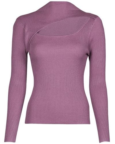 Yurban Long Sleeve T-shirt Ascella - Purple