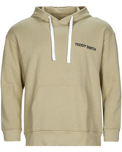 Teddy Smith Sweatshirt S-required Hood - Green