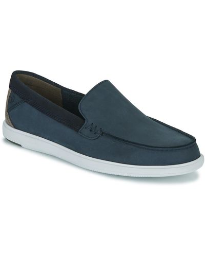 Clarks Boat Shoes Bratton Loafer - Blue