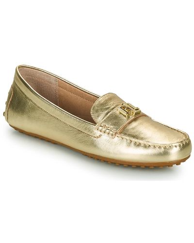 Lauren by Ralph Lauren Barnsbury Flats Casual Loafers / Casual Shoes - Metallic