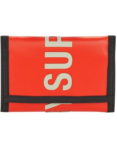 Superdry Purse Wallet Tarp Tri-fold Wallet - Red