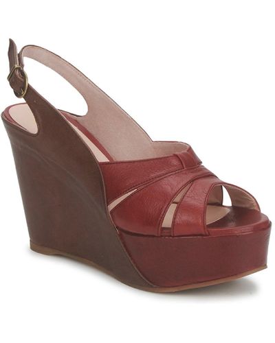 Paco Gil Sandals Ritmo Selv - Brown