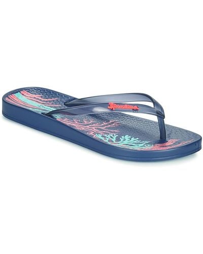 Ipanema Anat Glossy Fem Flip Flops / Sandals (shoes) - Blue