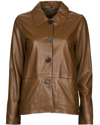 Oakwood Leather Jacket Nancy - Brown
