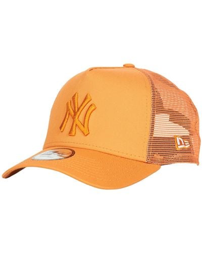 KTZ Cap Tonal Mesh Trucker New York Yankees - Orange