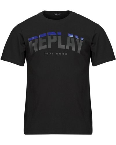 Replay T Shirt M6762-000-23608p - Black