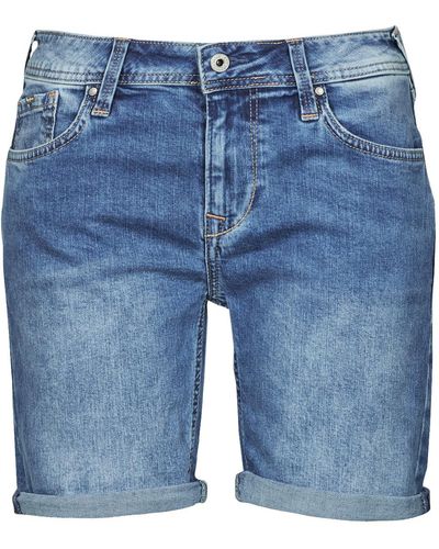 Pepe Jeans Poppy Shorts - Blue