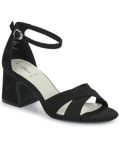 S.oliver Sandals - Black