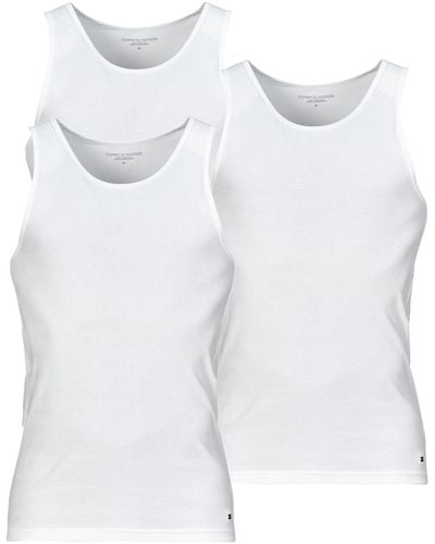 Tommy Hilfiger Tops / Sleeveless T-shirts 3p Tank Top X3 - White