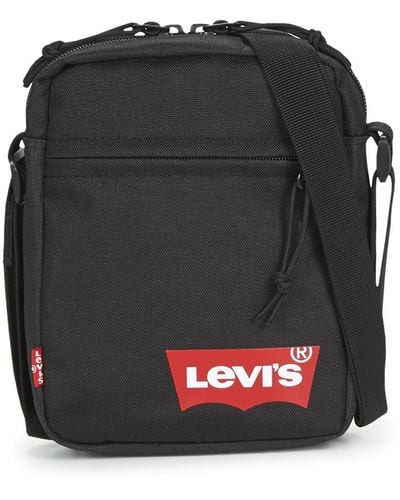 Levi's Levis Mini Crossbody Solid (red Batwing) Pouch - Black