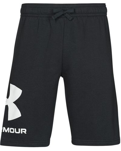 Under Armour Ua Rival Flc Big Logo Shorts Shorts - Grey