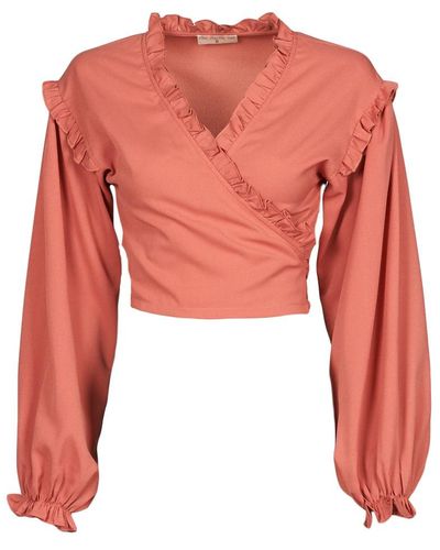 Moony Mood Pachery Blouse - Red