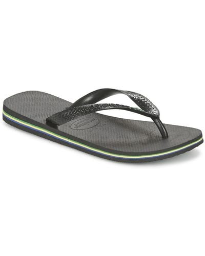 Havaianas Flip Flops / Sandals (shoes) Brasil - Grey