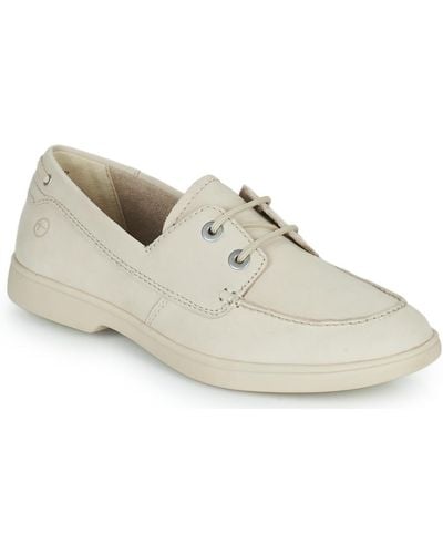 Tamaris Loafers / Casual Shoes - White