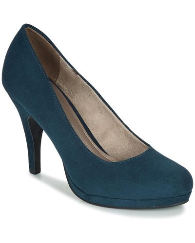 Tamaris Valui Court Shoes - Blue